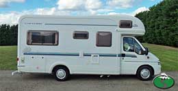 Side view of vehicle